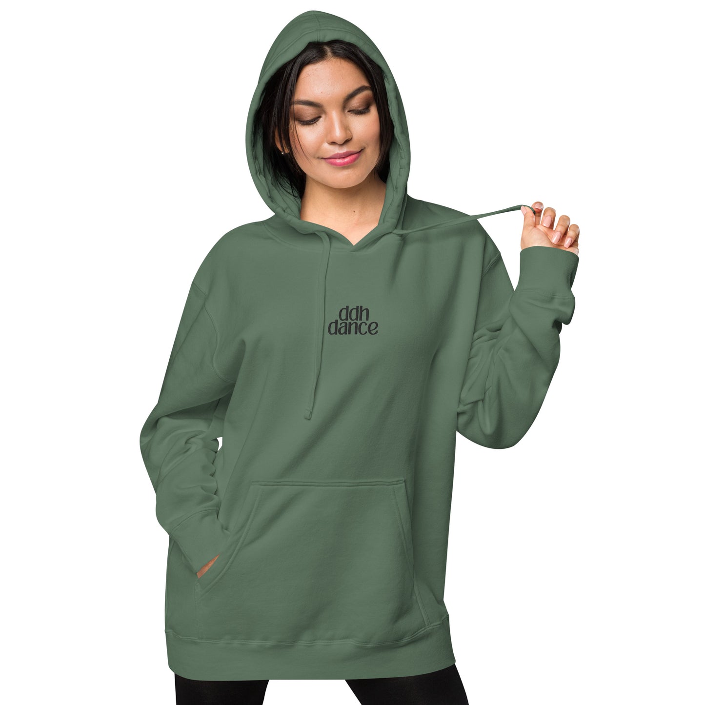 DDH Unisex pigment-dyed hoodie (set)